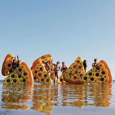 Pizza Luchtbed - Gigantische Pizza Voor Zwembad