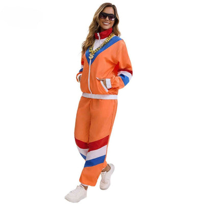 WK sportpak - Retro 80s Trainingspak met Unisex Comfort
