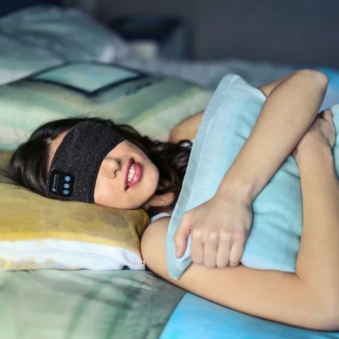 DreamWave - Masque de sommeil - Masque Bluetooth pour un sommeil profond