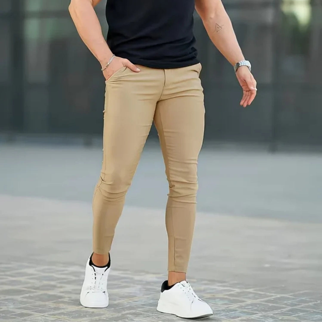 Chino - Slim Fit Voor Heren - UrbanFlex