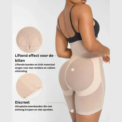 Shapewear - Korrigerende Shorts med Høj Talje