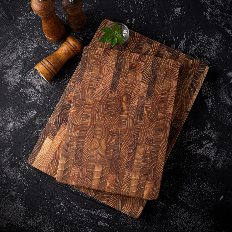 Snijplank - Luxe Teakhouten Keukenplank - ChefTeak