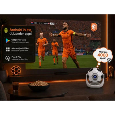 VisionBall - Smart Mini Beamer mit WiFi & Bluetooth