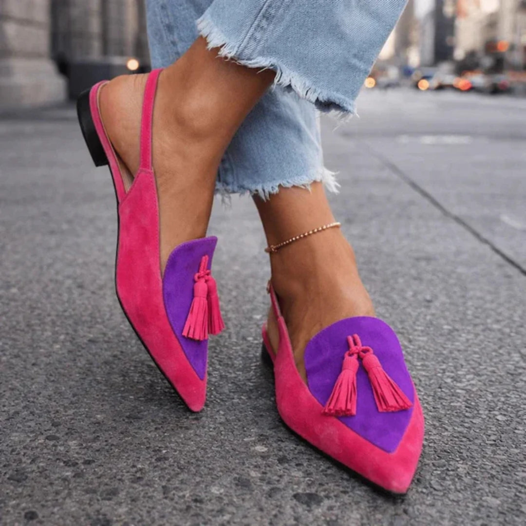 Macy - Platte Loafers met Kwastjes Voor Dames