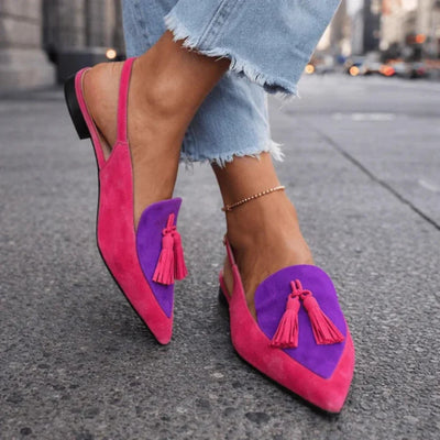 Macy - Platte Loafers met Kwastjes Voor Dames