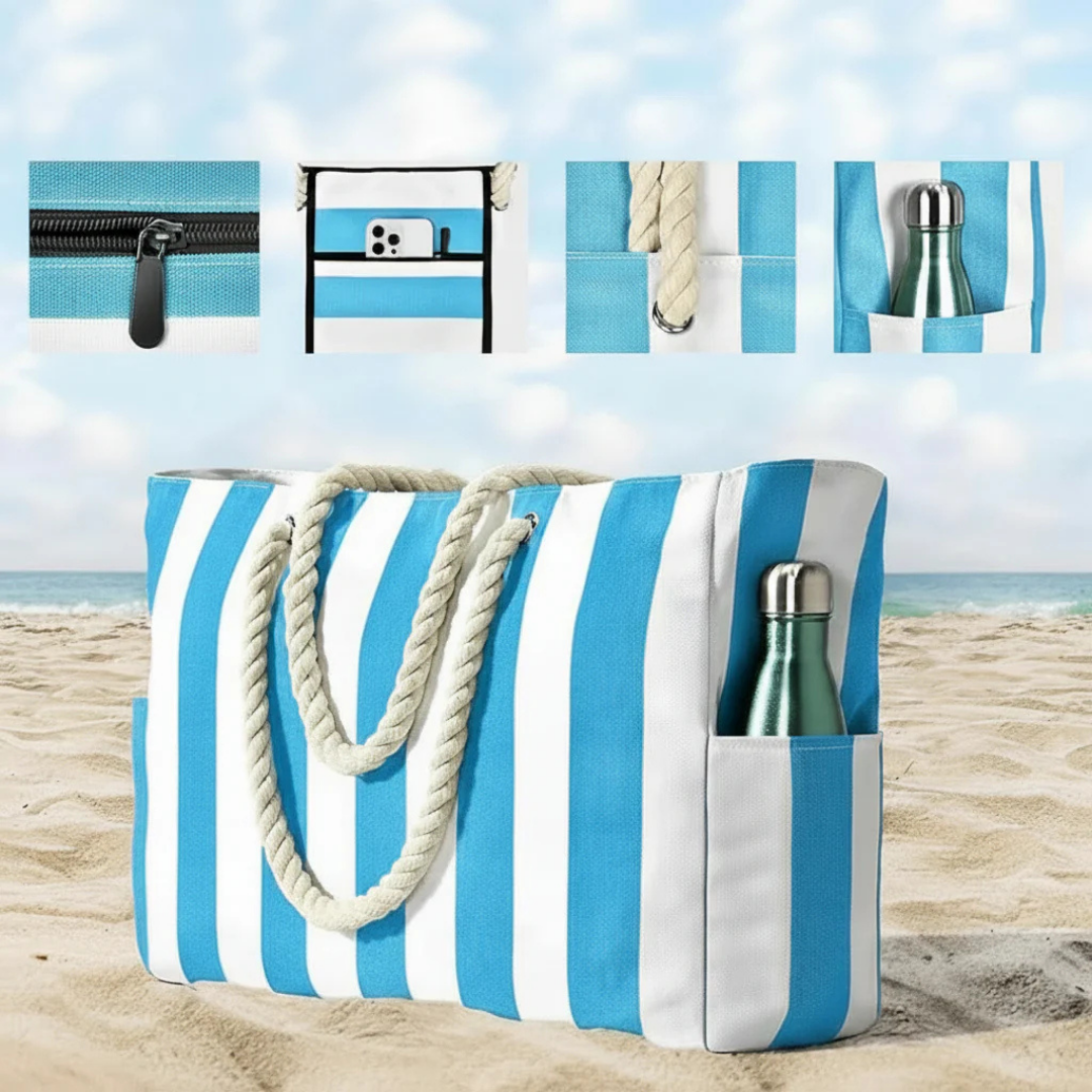Strandtas - Waterdichte XL Strandtas met Grote Capaciteit