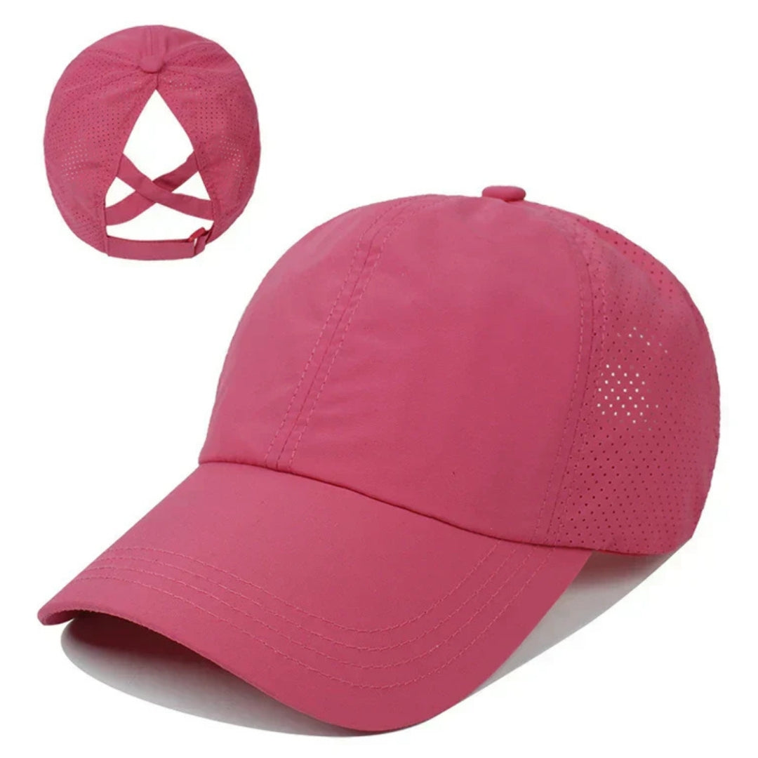 Unisex mesh baseball pet met verstelbare pasvorm