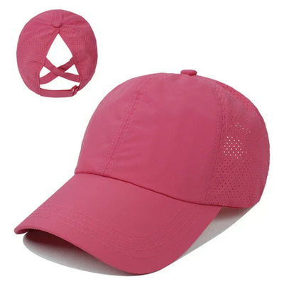 Unisex mesh baseball pet met verstelbare pasvorm