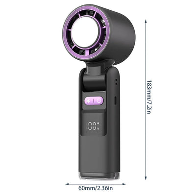 Handventilator pro - opvouwbaar en draagbaar design