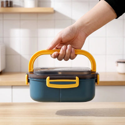 Bento Box - Dubbellaags met Vakken
