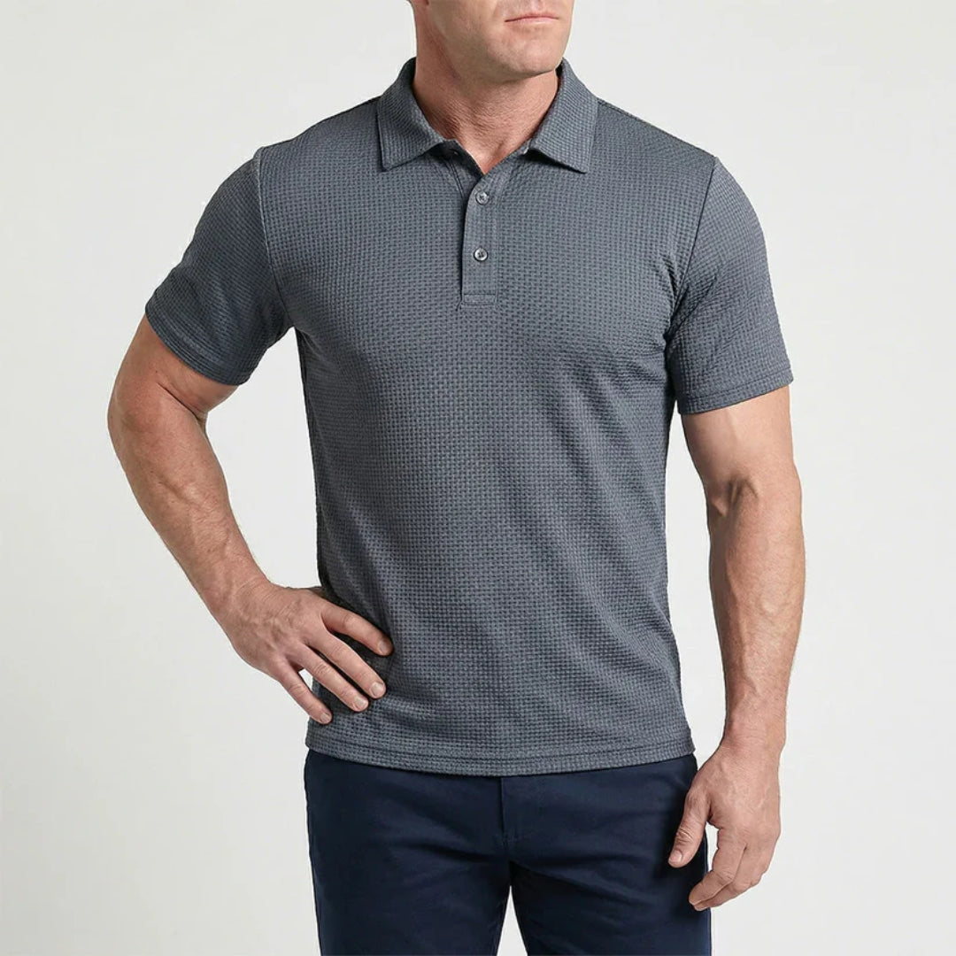 Heren polo met optimaal draagcomfort - premium