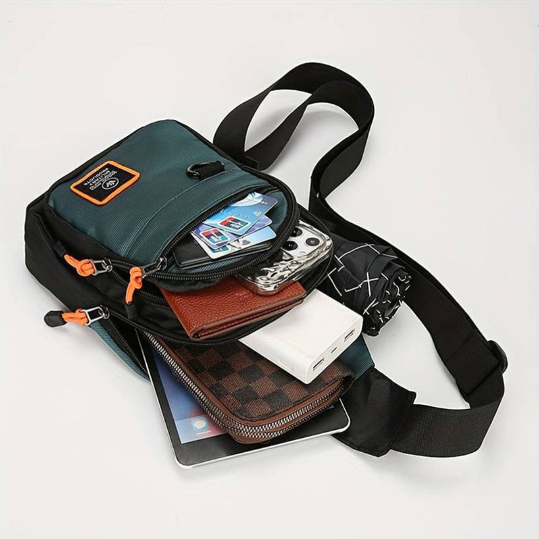 Schoudertas - waterdichte crossbody met meerdere vakken