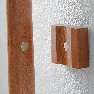 Træ Skoindtrækker med Magnetisk Vægdesign