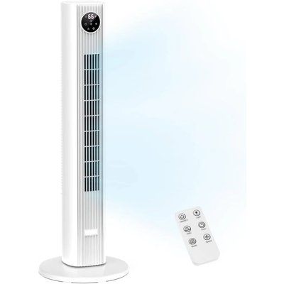 Draagbare airconditioner - krachtige torenventilator voor slaapkamer en woonkamer