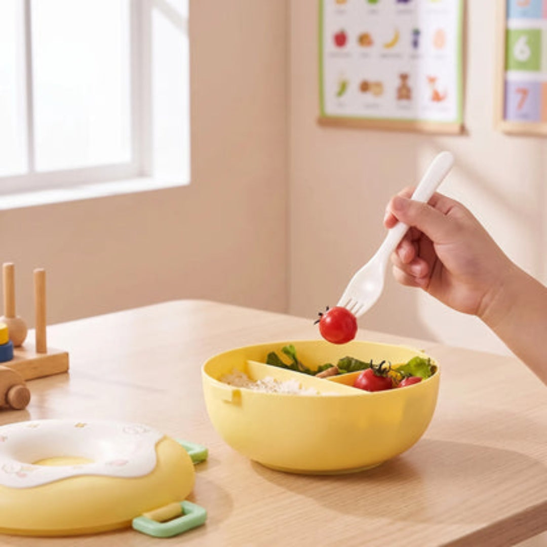 Lunch Box - Donutontwerp met 3 Vakken