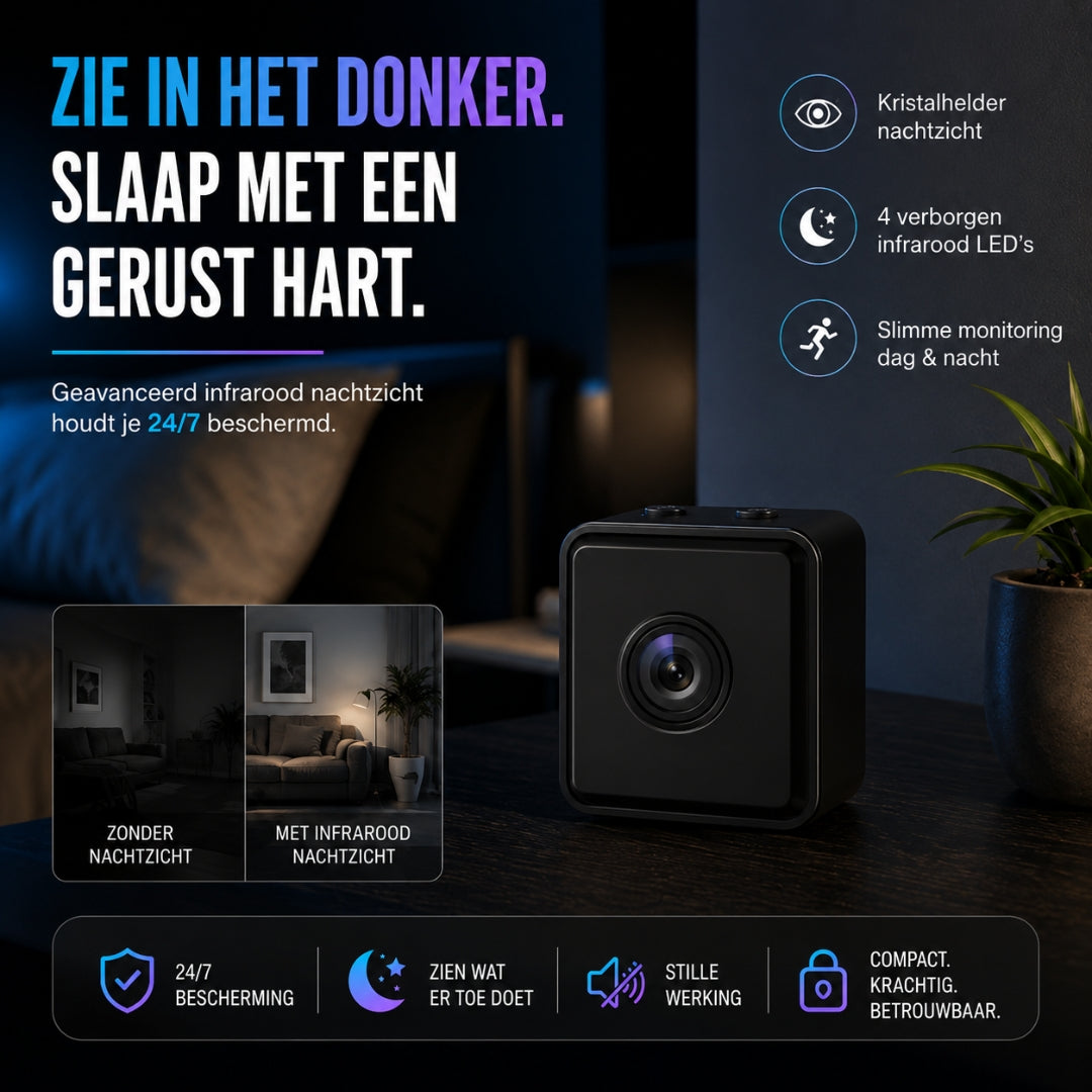 Draadloze Binnen Camera Met Live Weergave