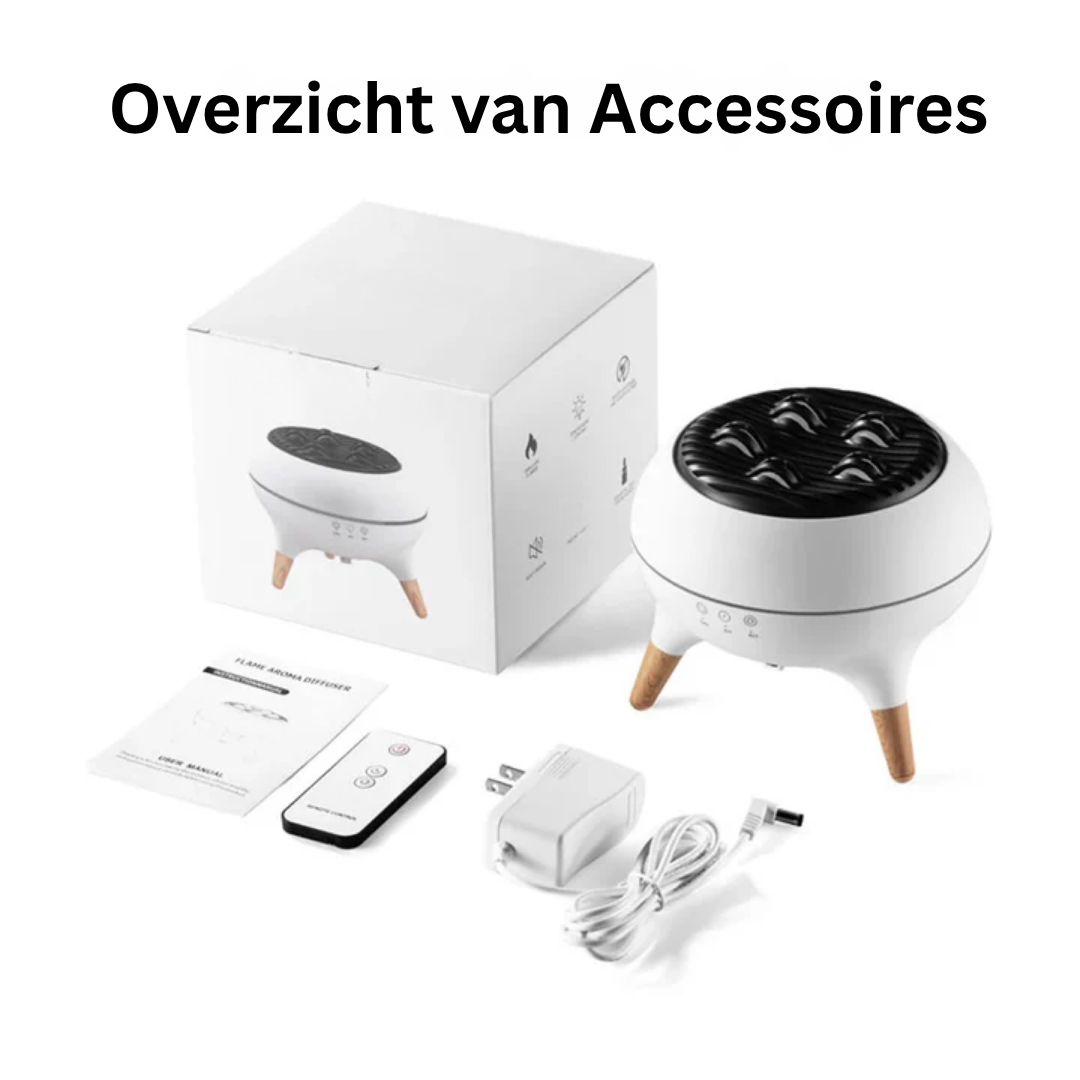 Aroma Diffuser - Dynamische Kwallen Vlam