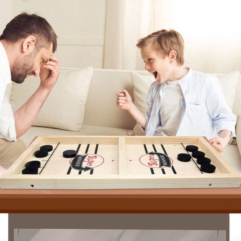 PuckFlick™ Sling Puck Houten Bordspel