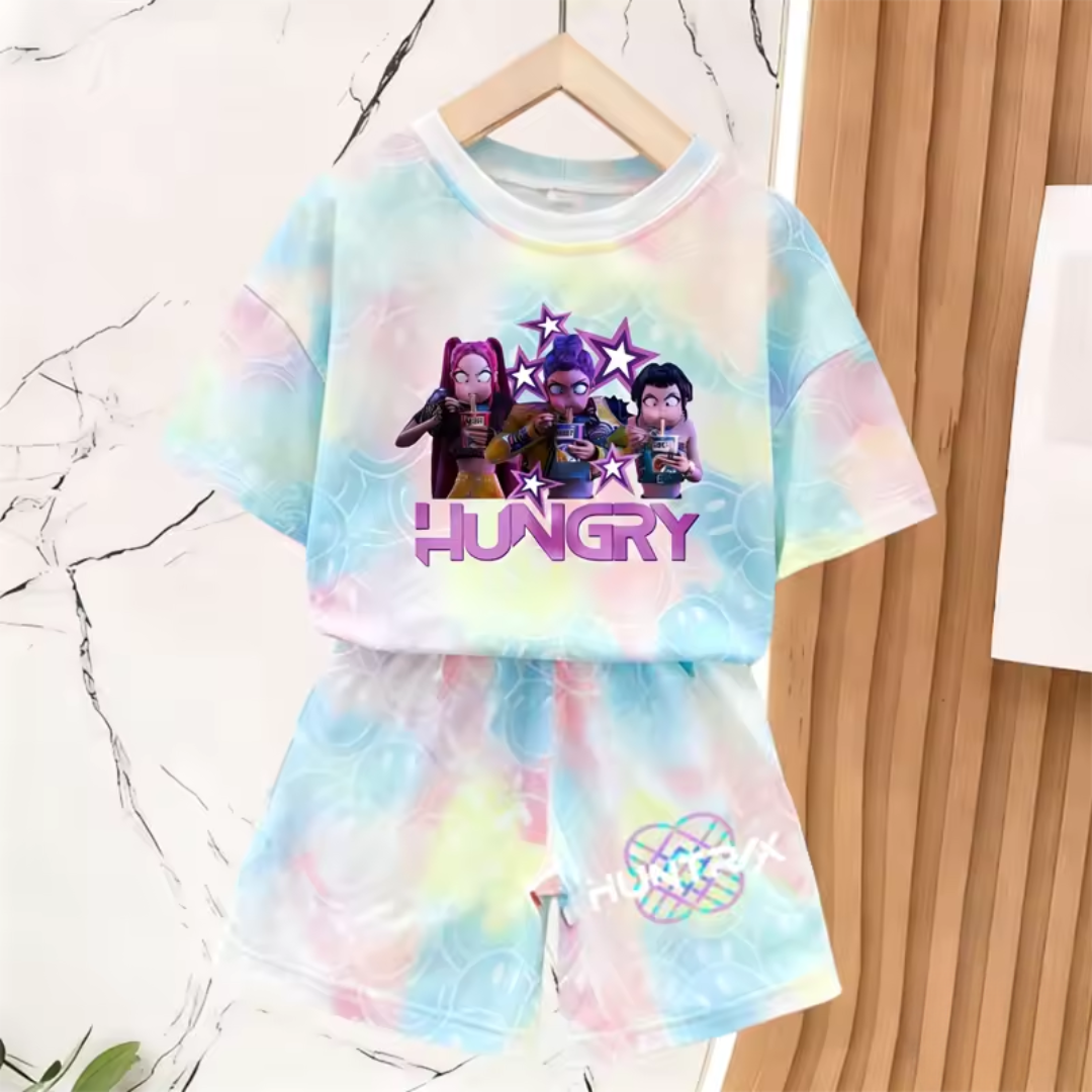 Kpop Kleidung Set - Fröhliches Sommer-Set für Mädchen - SmilePop