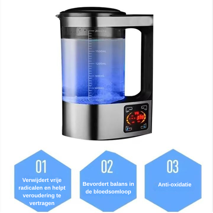 Waterzuiveraar - Elektrische Water Ionisator - PureFlow