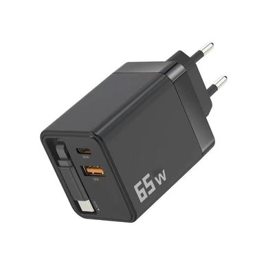 Snellader - 65W Dubbele USB Oplader