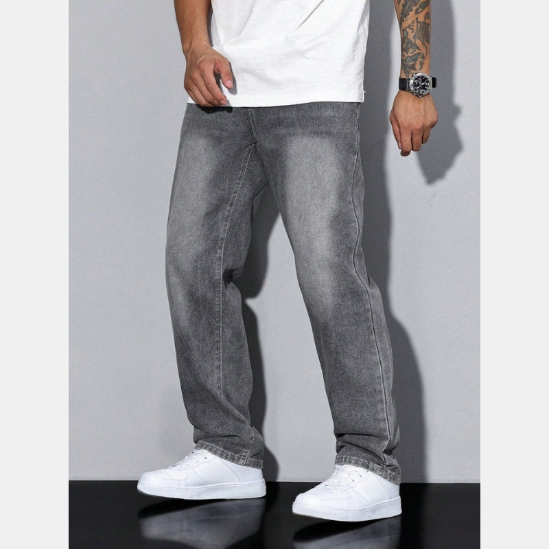 Pim - Casual Heren Jeans Effen Kleur