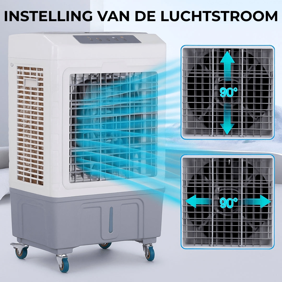 Mobiele Airco - 40L Voor Thuis en Kantoor