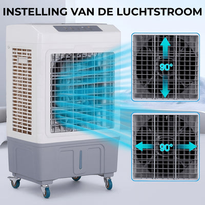 Mobiele Airco - 40L Voor Thuis en Kantoor