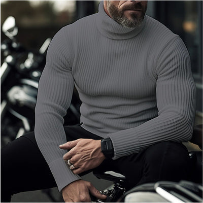 Top - Elegante Winter Trui met Opstaande Kraag - Norvane