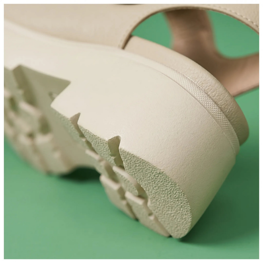Sandalen Dames - Chunky Plateauzool