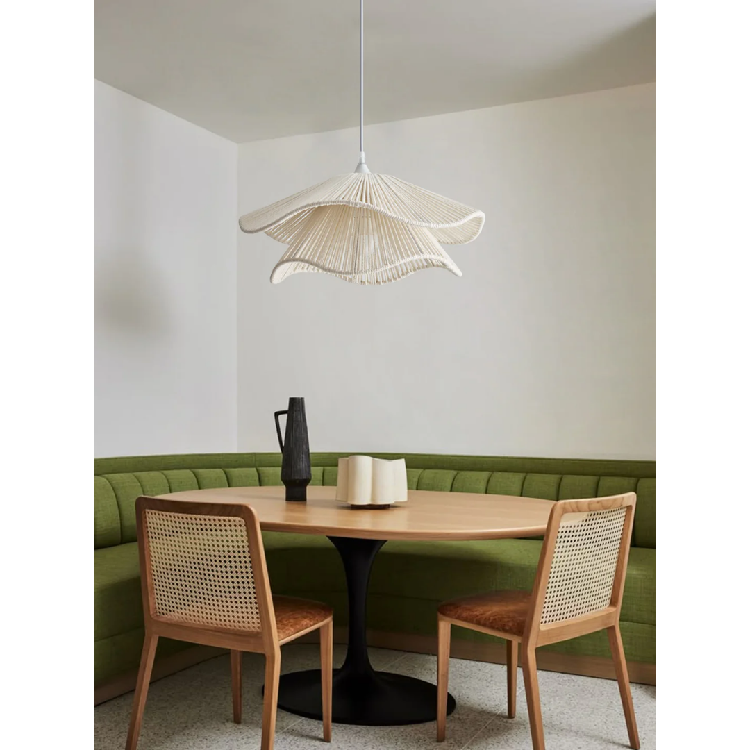 MYHOME® - Hanglamp Met Gevlochten Golf Design