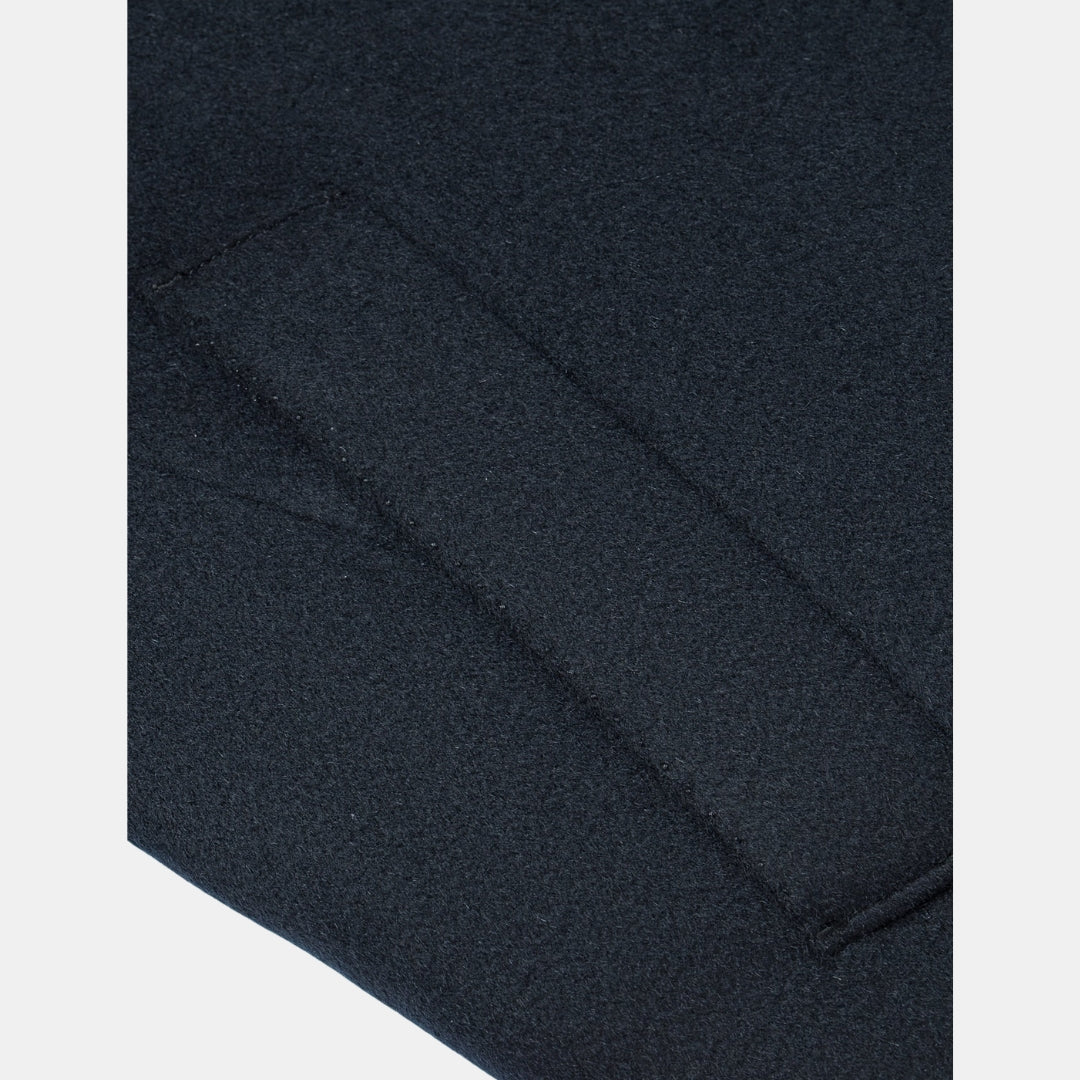 Wollen Blend Overjas Casual Middellang - Luxe Winterjas - Raverno