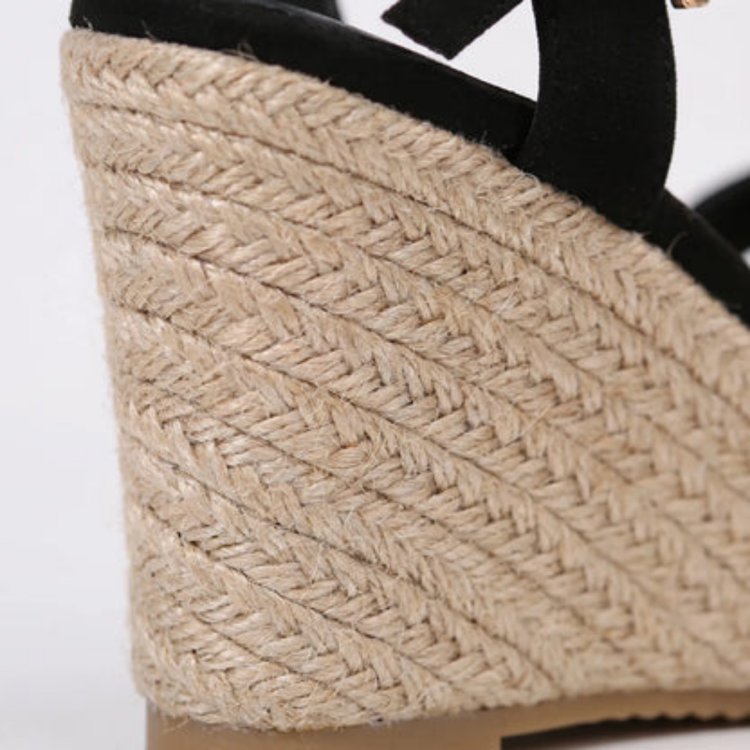 Comfortabele Wedge Sandalen Met Hak