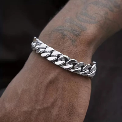 Cuban Link Armband met Karabijnsluiting - SteelCore