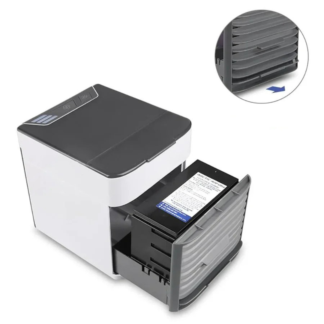 Mini Klíma - Kompakt USB Léghűtő személyes hűtéshez - CoolBreeze