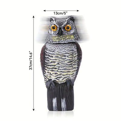 Vogelverschrikker - Realistische Uil Voor Tuinbescherming