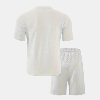 Zomer Set met Jacquard  Patroon