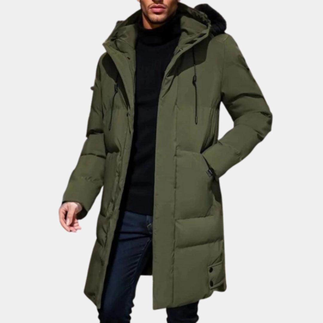 Parka Winterjas - Warme Regular Fit Herenjas voor de Winter - Velmoro