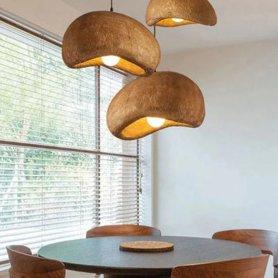 Aureliah - Hanglamp met Gouden Japandi Design