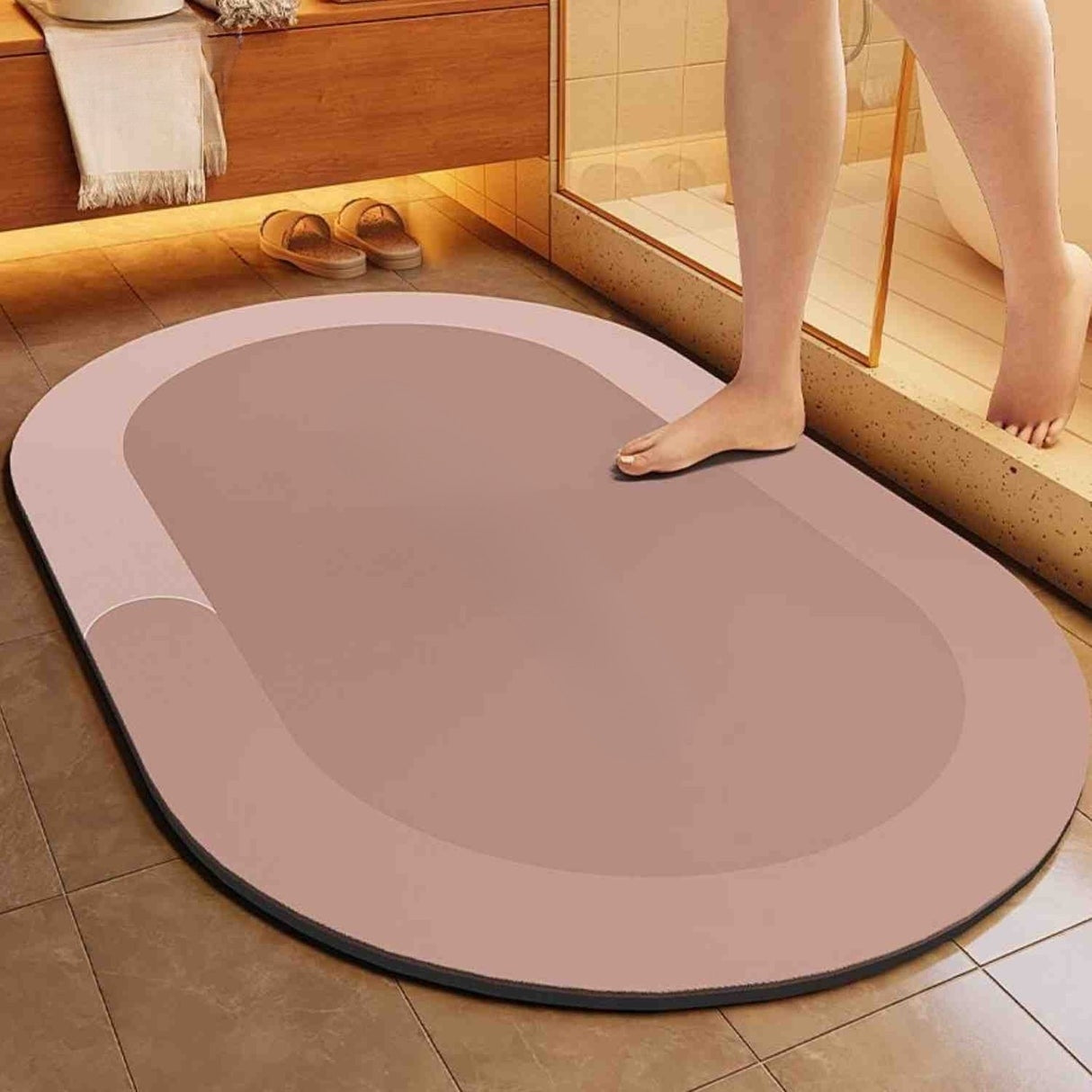 Badmat - Sneldrogende Antislip Badmat - PureDry