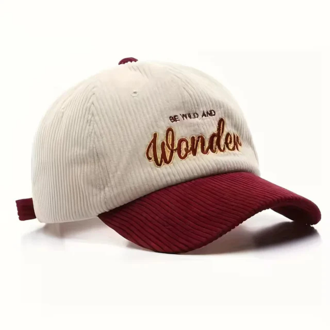 Baseball Cap met Geborduurde Letters - StreetPeak