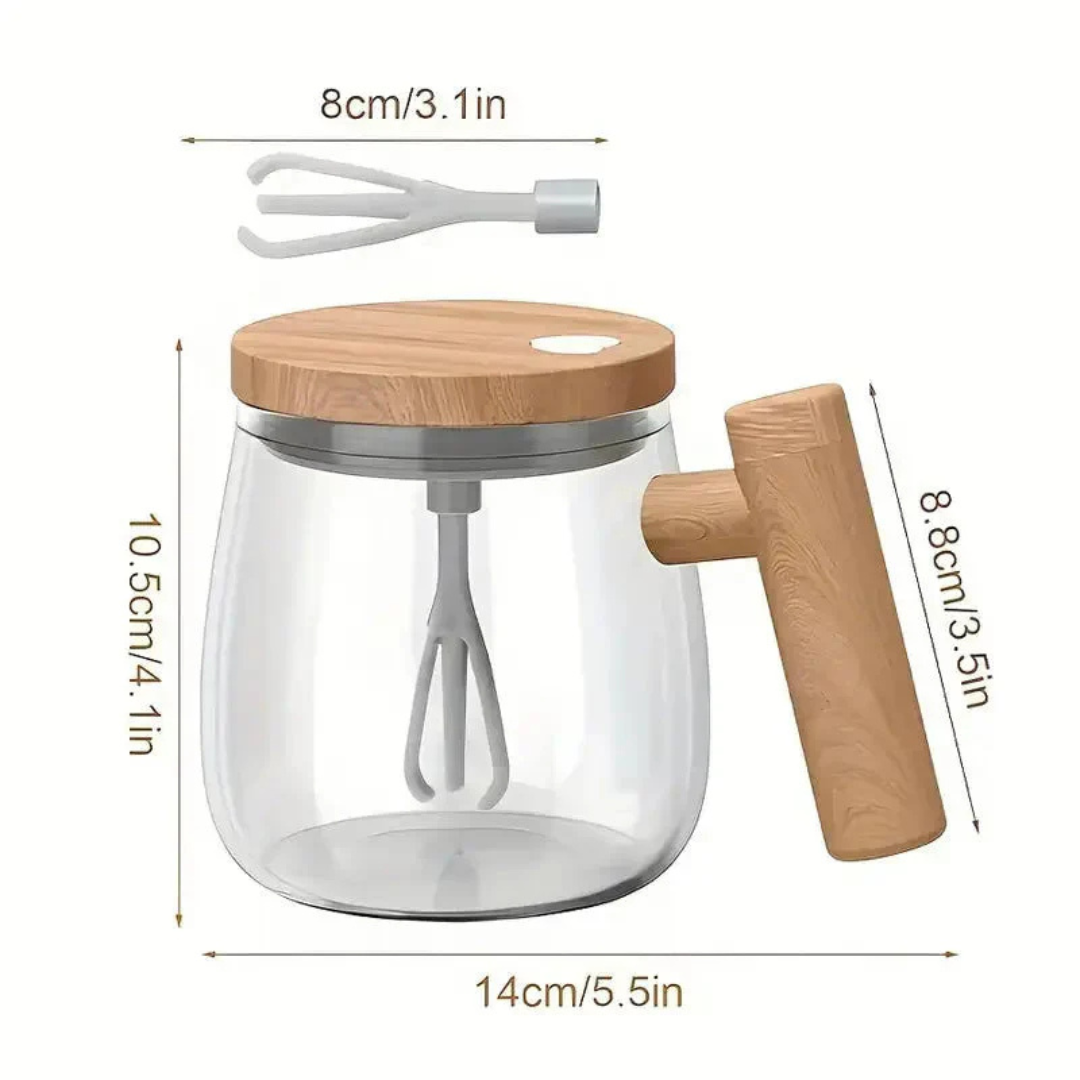 Zelfroerende Koffiemok met Automatische Mixer - MixMate