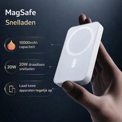 Magnetische powerbank - Draadloos 20W Snellader