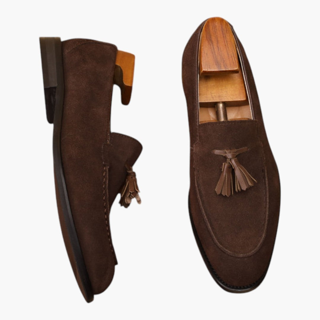 Heren Loafers - Instappers met Kwastje en Rubberen Zool