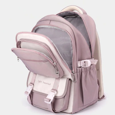 Schooltas Voor Meiden met Ruim Design en Meerdere Vakken