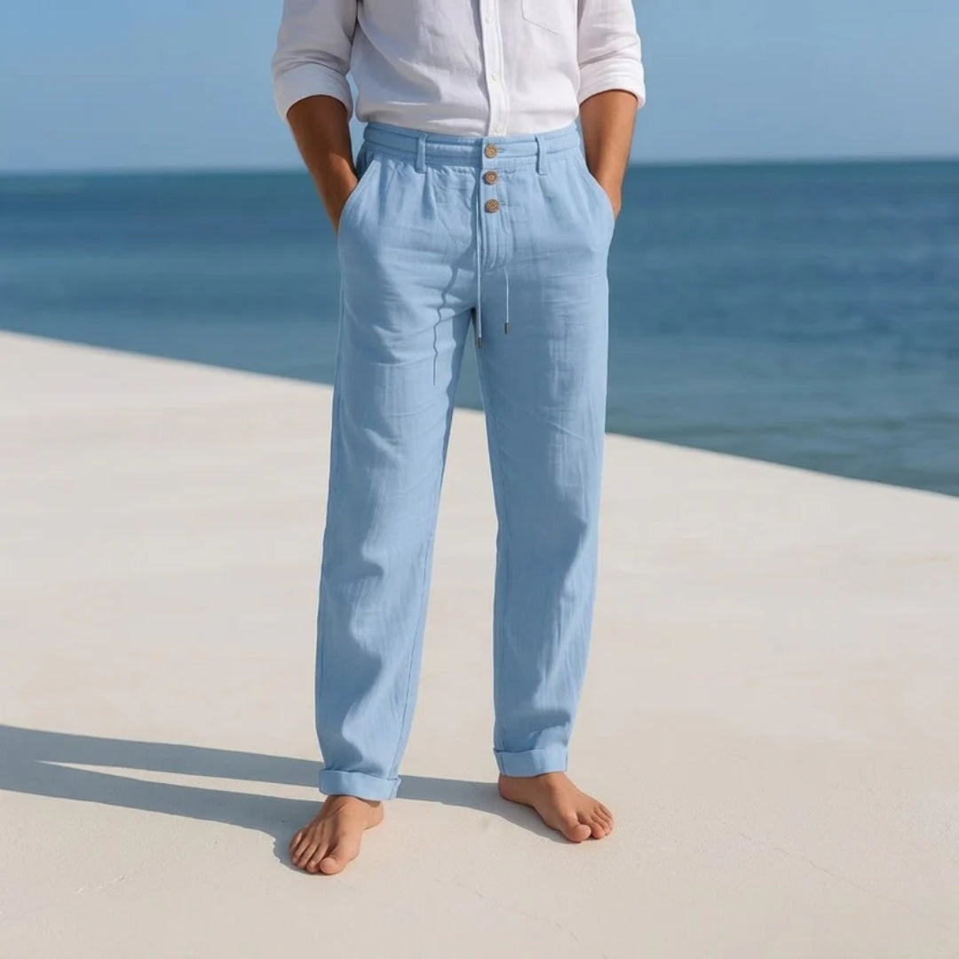 Linnen pantalon - Luchtige Heren Zomerbroek