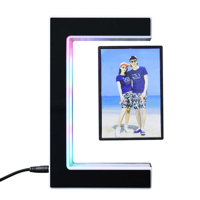 Magnetisch Zwevende Fotolijst - Zwevend Design Met LED Sfeerverlichting