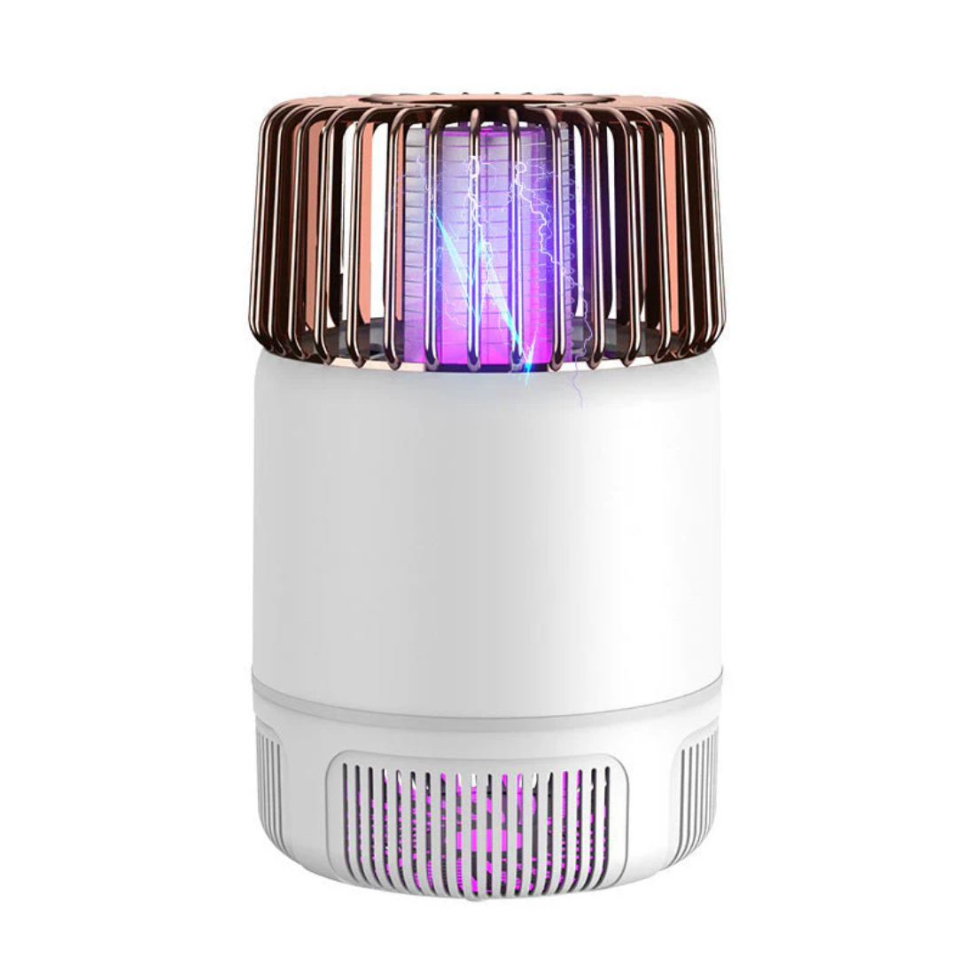 Muggenlamp - elektrisch met LED licht en zuigventilator
