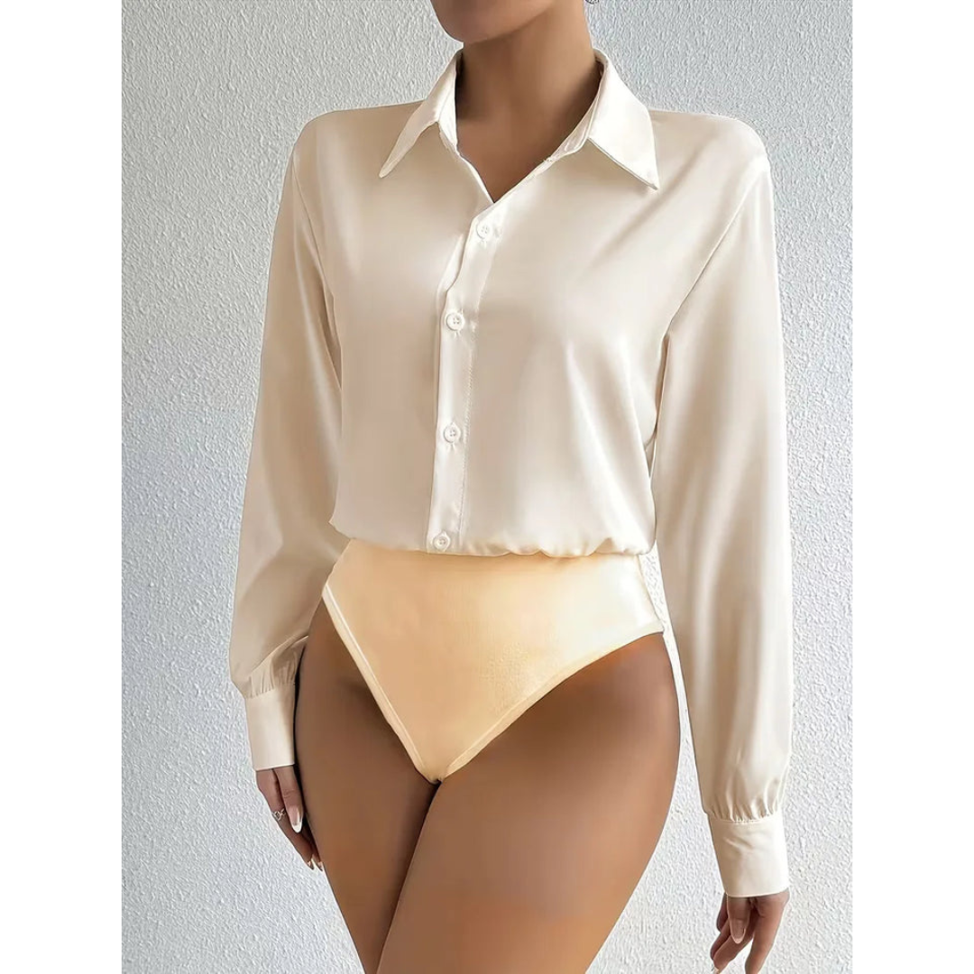 Bodysuit met Lange Mouwen - Veloura