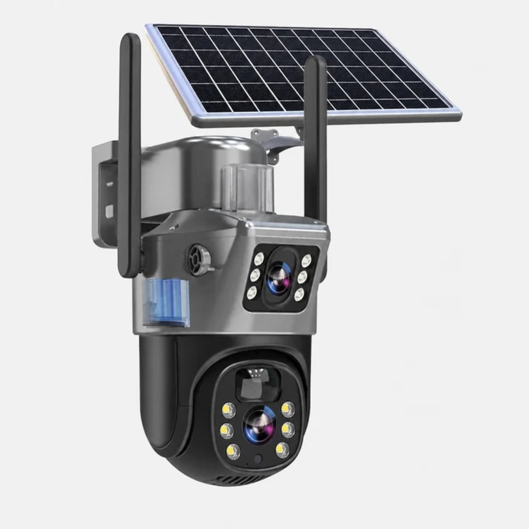 Solar Bewakingscamera - 4K Draadloos Met Zonnepaneel